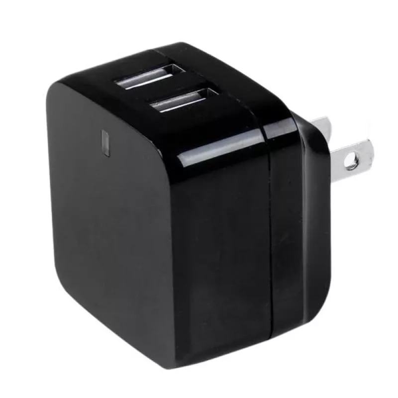 StarTech.com Dual-Port USB-Wandladegerät – internationale Reisen – 17W/3,4A – schwarz