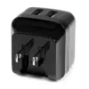 StarTech.com Dual-Port USB-Wandladegerät – internationale Reisen – 17W/3,4A – schwarz