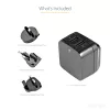 StarTech.com Dual-Port USB-Wandladegerät – internationale Reisen – 17W/3,4A – schwarz