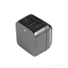 StarTech.com Dual-Port USB-Wandladegerät – internationale Reisen – 17W/3,4A – schwarz