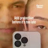 Kamera-Linsenschutz PanzerGlass für Apple iPhone 13 / 13 Mini — Gehärtetes Glas, kratz- und stoßfest, transparent