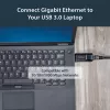 StarTech.com USB 3.0 auf Gigabit Ethernet NIC Netzwerkadapter – 10/100/1000 Mbit/s