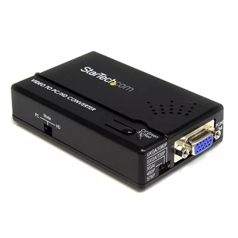StarTech.com Composite und S-Video zu VGA Video Scan Konverter