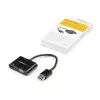 StarTech.com DisplayPort zu HDMI VGA Adapter - DisplayPort 1.2 HBR2 zu HDMI 2.0 (4K 60Hz) oder VGA 1080p Konverter-Dongle - DP zu HDMI oder VGA Monitor Adapter - Digital Video Display Adapter