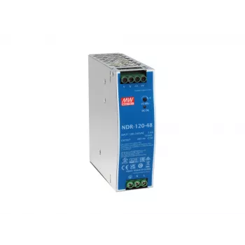LevelOne 48V DC Industrielles Netzteil, 120 W, DIN-Schiene, -20 ~ +70 °C