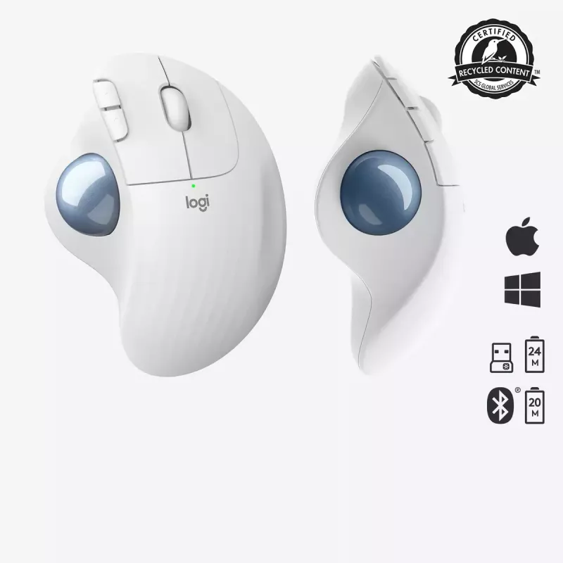 Maus Logitech ERGO M575 Wireless Trackball RF Wireless + Bluetooth