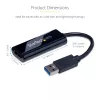 StarTech.com USB 3.0 auf HDMI Adapter, USB zu HDMI Monitor Konverter für Windows, 1080P (keine Unterstützung für macOS/ChromeOS/Linux) – TAA