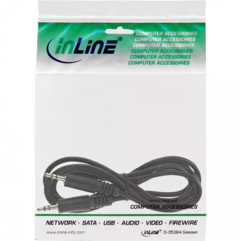 InLine Audiokabel 3,5mm Klinke Stecker / Stecker 10m