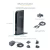 StarTech.com Dual-Monitor USB 3.0 Dockingstation mit HDMI - DVI - 6 x USB-Anschlüsse~Dual-Monitor USB 3.0 Laptop-Dockingstation mit HDMI & DVI/VGA, 6x USB-A Hub, GbE, Audio, Universal Typ-A Dock - Windows/macOS/ChromeOS
