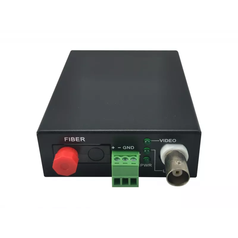 AV-Transmitter LevelOne 1-Kanal BNC über Glasfaser-Extender-Kit 20 km