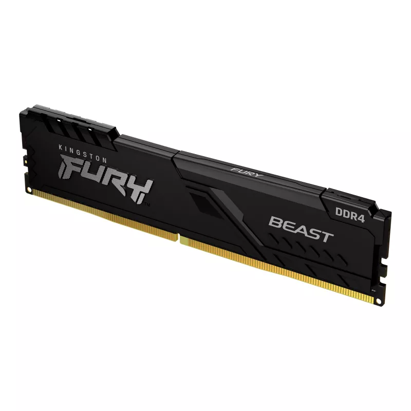 Kingston Technology FURY Beast 64GB 3600MT/s DDR4 CL18 DIMM (Kit of 4) Schwarz