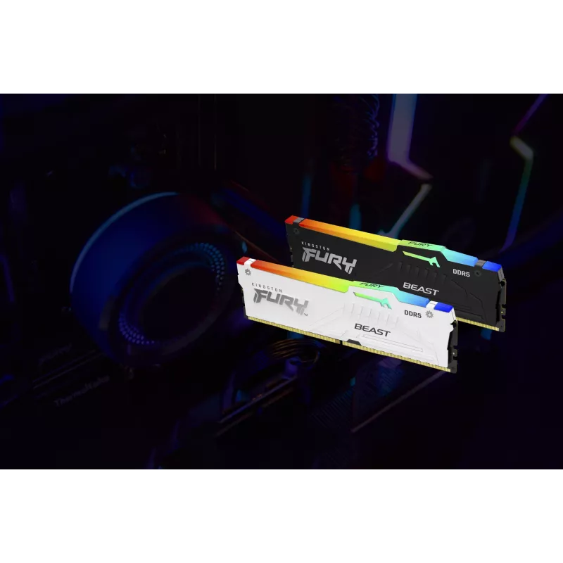 Kingston Technology FURY Beast 32GB 6000MT/s DDR5 CL30 DIMM RGB EXPO