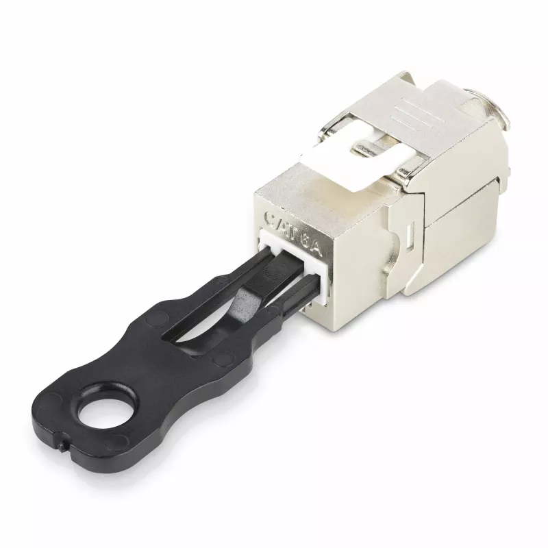 StarTech.com RJ45 Port Locks – 10er-Pack mit Sicherheitsschlüssel, abschließbarer RJ45-Port-Blocker/Staubschutzkappe, wiederverwendbarer Ethernet/LAN-Port-Schutz, RJ45-Einrast-Staubblocker für Server/Switches/Wanddosen