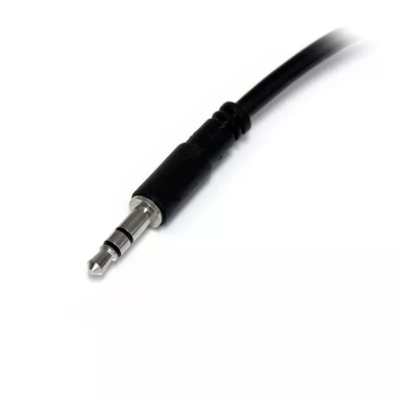 StarTech.com schlank Stereo-Splitterkabel – 3,5-mm-Stecker auf 2x 3,5-mm-Buchse