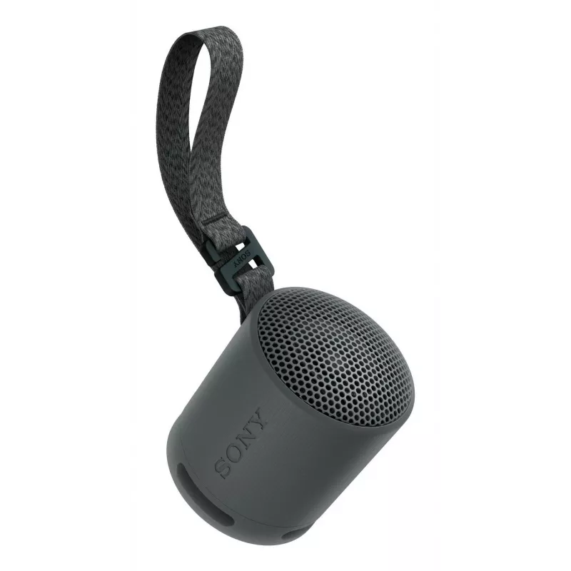 Sony SRS-XB100 - Kabelloser tragbarer Bluetooth-Lautsprecher, Robustes IP67 Wasserdicht & Staubdicht, 16 Stunden Akku, Umweltfreundlich, Outdoor und Reise in Schwarz