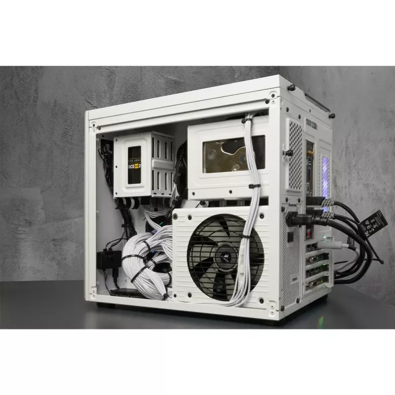 Corsair Crystal 280X Micro ATX Weiß PC-Gehäuse