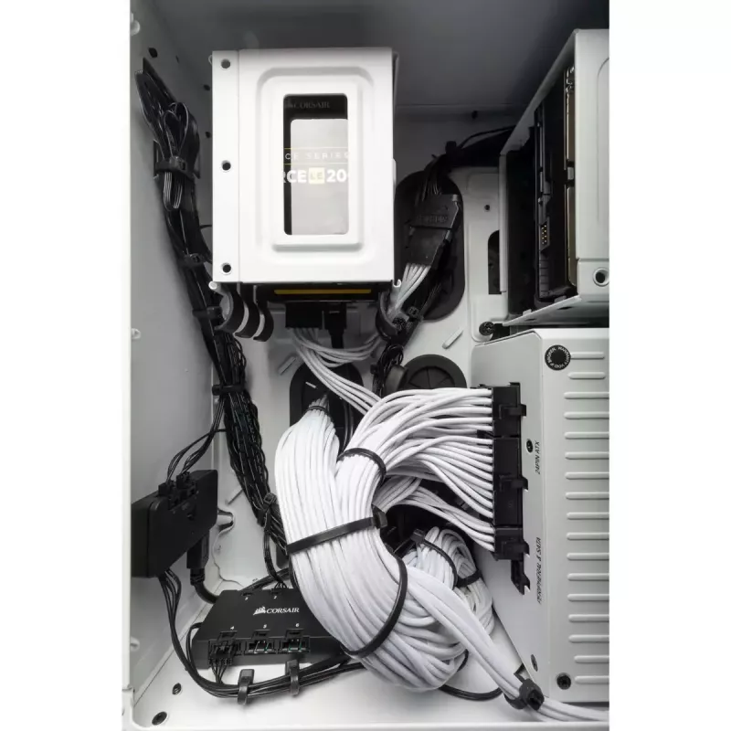 Corsair Crystal 280X Micro ATX Weiß PC-Gehäuse