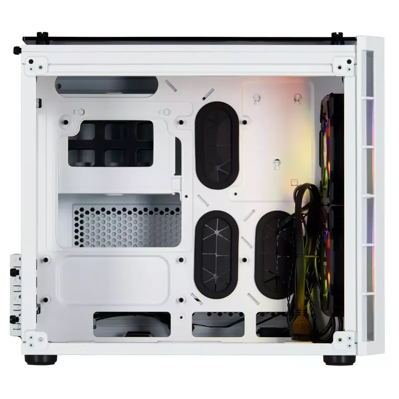 Corsair Crystal 280X Micro ATX Weiß PC-Gehäuse