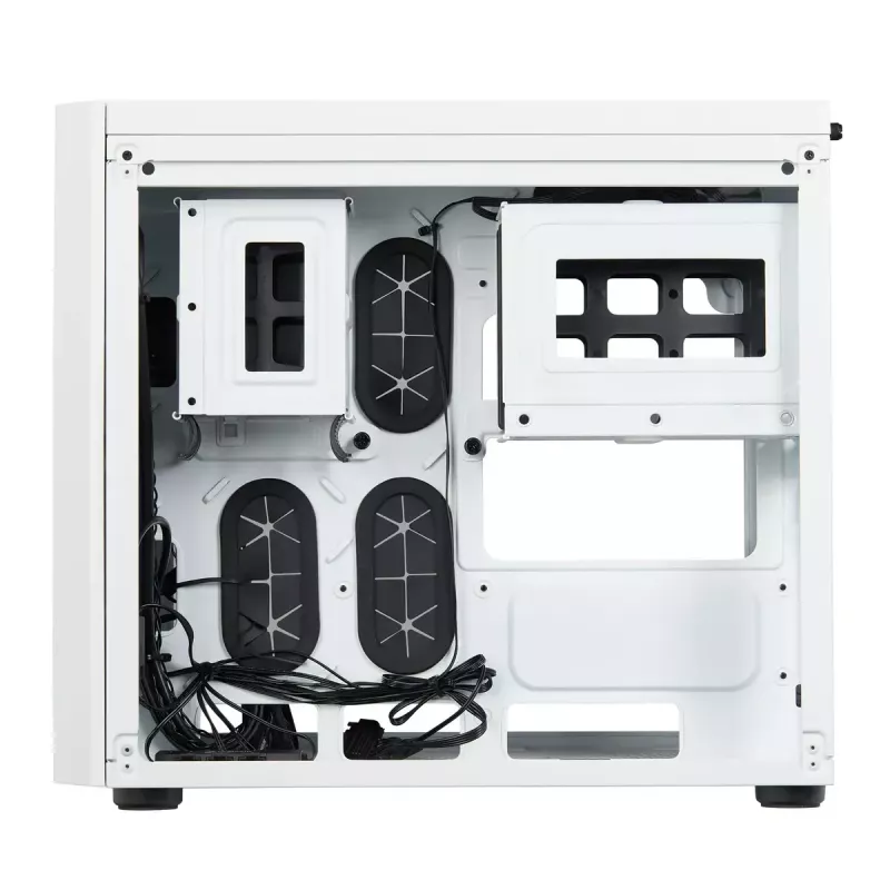 Corsair Crystal 280X Micro ATX Weiß PC-Gehäuse