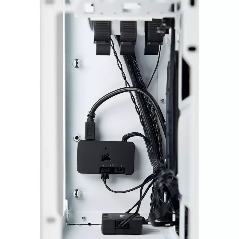 Corsair Crystal 280X Micro ATX Weiß PC-Gehäuse
