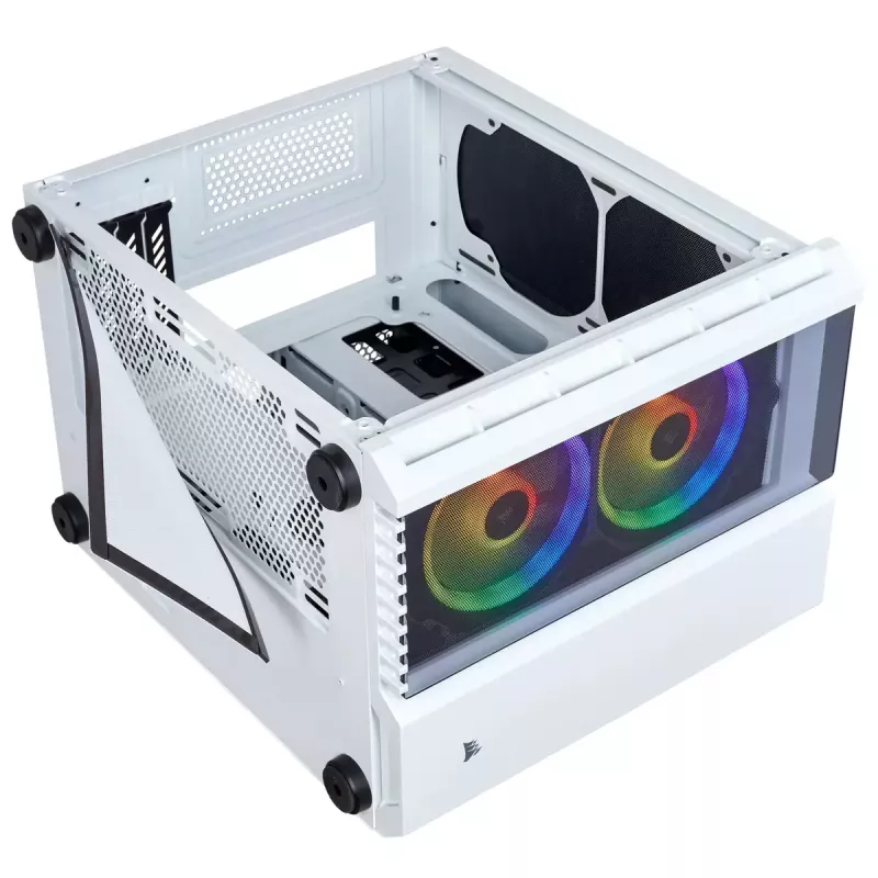 Corsair Crystal 280X Micro ATX Weiß PC-Gehäuse