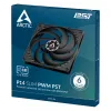 ARCTIC P14 schlank PWM PST druckoptimierter 140-mm-PWM-Lüfter mit integriertem Y-Kabel