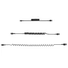 StarTech.com 50cm (20in) USB-auf-Lightning-Kabel, MFi-zertifiziert, gewendeltes iPhone-Ladekabel, Schwarz, strapazierfähiger TPE-Mantel mit Aramidfaser, robustes gewendeltes Lightning-Kabel