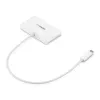 StarTech.com 3-Port USB-C Hub mit Gigabit Ethernet – USB-C auf 3x USB-A – USB 3.0 Hub – Weiß