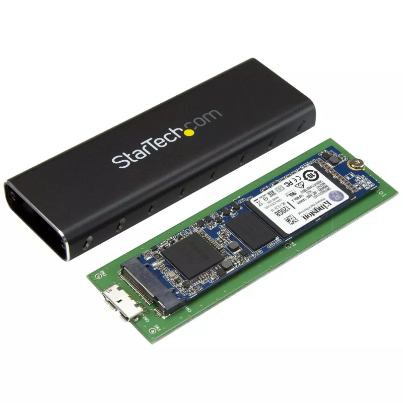 StarTech.com M.2 SSD-Gehäuse für M.2 SATA SSDs – USB 3.0 (5 Gbit/s) mit UASP