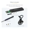 StarTech.com M.2 SSD-Gehäuse für M.2 SATA SSDs – USB 3.0 (5 Gbit/s) mit UASP