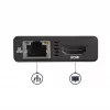 StarTech.com USB-C-Multiport-Adapter – USB-C-Reise-Dockingstation mit 4K HDMI – 60 W Power Delivery Pass-Through, GbE, 2 Ports USB-A 3.0 Hub – Tragbares Mini-USB-Typ-C-Dock für Laptops