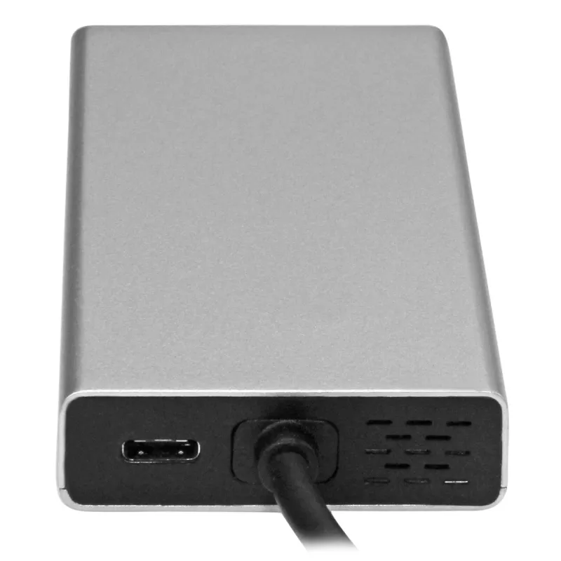 StarTech.com USB-C-Multiport-Adapter – USB-C-Reise-Dockingstation mit 4K HDMI – 60 W Power Delivery Pass-Through, GbE, 2 Ports USB-A 3.0 Hub – Tragbares Mini-USB-Typ-C-Dock für Laptops