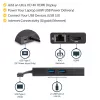 StarTech.com USB-C-Multiport-Adapter – USB-C-Reise-Dockingstation mit 4K HDMI – 60 W Power Delivery Pass-Through, GbE, 2 Ports USB-A 3.0 Hub – Tragbares Mini-USB-Typ-C-Dock für Laptops