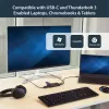 StarTech.com USB-C-Multiport-Adapter – USB-C-Reise-Dockingstation mit 4K HDMI – 60 W Power Delivery Pass-Through, GbE, 2 Ports USB-A 3.0 Hub – Tragbares Mini-USB-Typ-C-Dock für Laptops