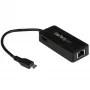 StarTech.com USB-C auf Gigabit Netzwerkadapter mit zusätzlichem USB 3.0 Port