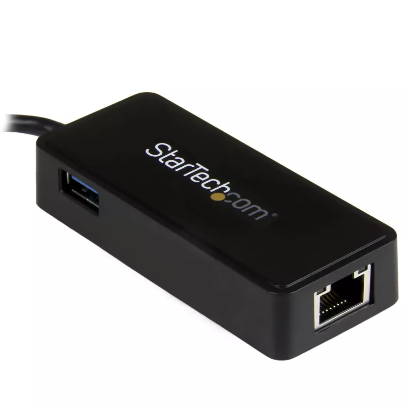 StarTech.com USB-C auf Gigabit Netzwerkadapter mit zusätzlichem USB 3.0 Port