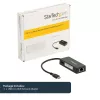 StarTech.com USB-C auf Gigabit Netzwerkadapter mit zusätzlichem USB 3.0 Port