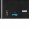 StarTech.com 2-Port Triple-Monitor DisplayPort KVM-Switch – 4K 60Hz UHD HDR – Desktop DP 1.2 KVM mit 2-Port USB 3.0 Hub (5 Gbit/s) & 4x USB 2.0 HID-Ports, Audio – Hotkey-Umschaltung – TAA