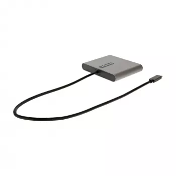 StarTech.com USB-C auf Quad HDMI Adapter, USB-C zu 4x HDMI Monitor Konverter für Windows (keine Unterstützung für macOS/ChromeOS/Linux) - TAA