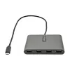 StarTech.com USB-C auf Quad HDMI Adapter, USB-C zu 4x HDMI Monitor Konverter für Windows (keine Unterstützung für macOS/ChromeOS/Linux) - TAA