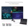 StarTech.com USB-C auf Quad HDMI Adapter, USB-C zu 4x HDMI Monitor Konverter für Windows (keine Unterstützung für macOS/ChromeOS/Linux) - TAA