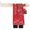 StarTech.com SATA PCIe Karte - 10-Port PCIe SATA Erweiterungskarte - 6 Gbit/s - Low-/Full-Profile - Gestapelte SATA-Anschlüsse - ASM1062 Non-RAID - PCI Express zu SATA Konverter/Adapter