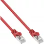 InLine Patchkabel SF/UTP Cat.5e rot 3m