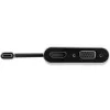 StarTech.com USB-C auf VGA und HDMI Adapter - 2-in-1 - 4K 30Hz - Space Grau
