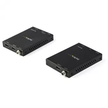 StarTech.com HDMI over CAT6 Extender Kit - 4K 60Hz, 3840 x 2160 Pixel, AV-Sender & -Empfänger, 50 m, Kabelgebunden, Schwarz, HDCP