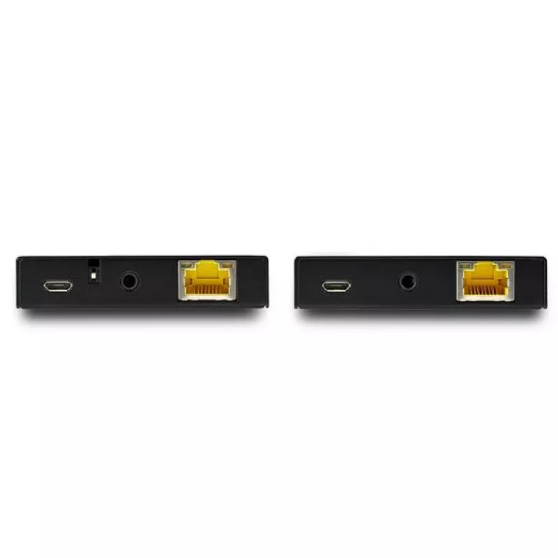 StarTech.com HDMI over CAT6 Extender Kit - 4K 60Hz, 3840 x 2160 Pixel, AV-Sender & -Empfänger, 50 m, Kabelgebunden, Schwarz, HDCP
