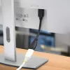 StarTech.com 6 Zoll (15 cm) HDMI Portsaver-Kabel – 4K 60 Hz High Speed HDMI 2.0 Verlängerungskabel mit Ethernet – Kurzes HDMI-Verlängerungskabel – HDMI-Stecker-auf-Buchse-Verlängerungsadapterkabel