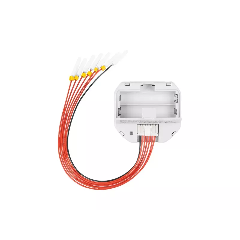 Lichtschalter Homematic IP HmIP-FCI6, weiß, Tastensteuerung, Batterie (AAA), IP20, 48,5×15×53 mm
