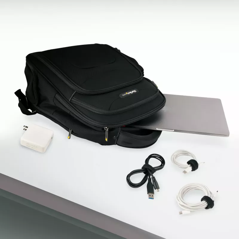 StarTech.com 6in Klett-Kabelbinder – 50er-Pack – Schwarz – Wiederverwendbare Kabelbänder – Verstellbar und flexibel – Kabelorganisator-Binder/Wickel für Kabelmanagement – Drahtschlaufenbinder
