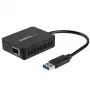 StarTech.com USB 3.0 zu Glasfaser-Konverter – Kompakter USB-zu-Open-SFP-Adapter – USB-zu-Gigabit-Netzwerkadapter – USB 3.0 Glasfaser-Adapter, kompatibel mit Multimode-(MMF)/Singlemode-Faser (SMF)
